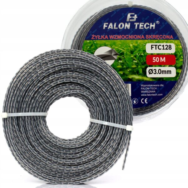Zylka Tnaca Do Kosy Wzmacniana Kwadrat 3.0mm 50m Skrecana