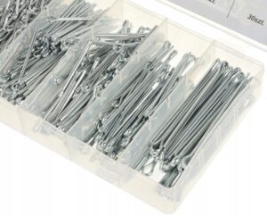 Zawleczki Proste Zestaw Zawleczek Rozginanych 555-9