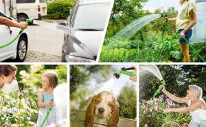 Waz Ogrodowy Rozciagliwy 15-45m +pistolet 7 Trybow-10