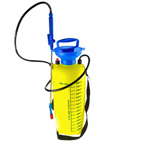 Opryskiwacz Ogrodowy Cisnieniowy Reczny Dluga Lanca 8l Spryskiwacz Premium-5