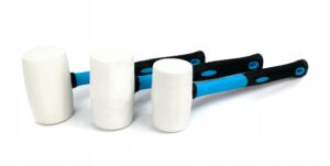 Mlotki Gumowe Biale Fiberglass Zestaw 3szt.-2