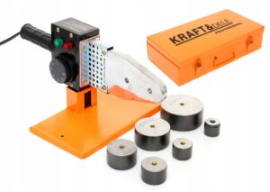 Zgrzewarka Do Rur Pcv Pp 1200w 6 Matryce 20-63mm-9