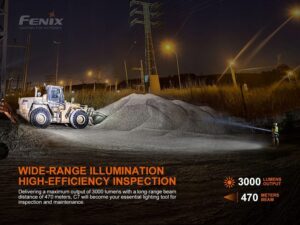 Latarka Diodowa Fenix C7 3000lm 470m Usb-c-6