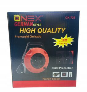 Przedluzacz Bebnowy 10m 3×2,5mm Uziemienie-5