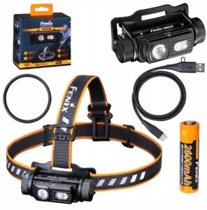 Latarka Diodowa Fenix Hm60r Czolowka 1200 Lm Usb-c