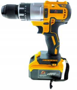 Wiertarko Wkretarka Akumulatorowa Z Udarem 2w1 48v 2x 5ah Walizka Brusshles-6