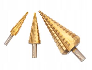 Zestaw Wiertel Stopniowych 3 Sztuki 4-39mm-4