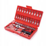 Zestaw Kluczy Nasadowych 1/4” 38 El. Torx Bity-9