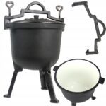 Kociolek Zeliwny Emaliowany Garnek Mysliwski 8l-11