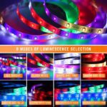 Tasma Led Kolorowa Wodoodporna 5m Rgb Pasek Smd 230v 12v +pilot +zasilacz-3