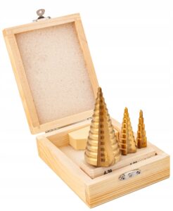 Zestaw Wiertel Stopniowych 3 Sztuki 4-39mm-3