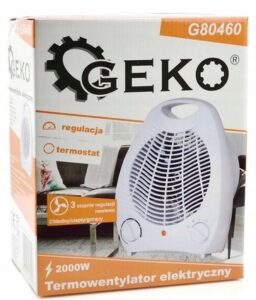 Termowentylator Dmuchawa Grzejnik 2000w Farelka-5