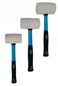 Mlotki Gumowe Biale Fiberglass Zestaw 3szt.-4