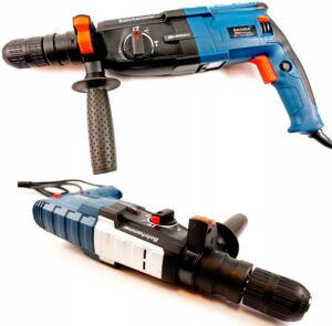 Mlotowiertarka 2800w Sds+ 2xglowica +wiertla-3