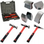 Zestaw Narzedzi Blacharskich 7el. Mlotek Kowadlo-5