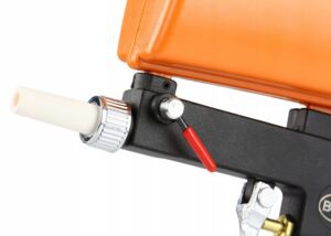 Pistolet Do Piaskowania Sodowania Piaskarka Mocny +2x Dysze Ceramiczne-5