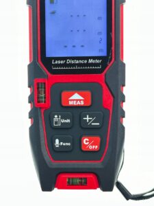 Dalmierz Laserowy Multifunkcyjny Poziomica Dzwiek Lcd 100m-8