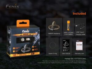 Latarka Diodowa Fenix Hm60r Czolowka 1200 Lm Usb-c-16