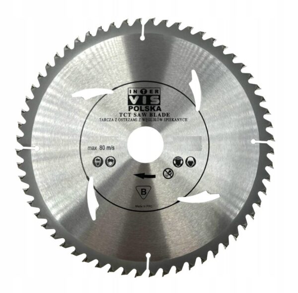 Tarcza Do Drewna Inter-vis Ivbw12560 125×22,23 Mm 60z-3