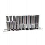 Klucze Nasadowe Nasadki Naszynie Przedluzane 9szt-9