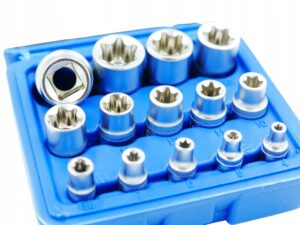 Nasadki E-torx Zestaw 1/4 3/8 1/2 E4 – E24 14szt-14
