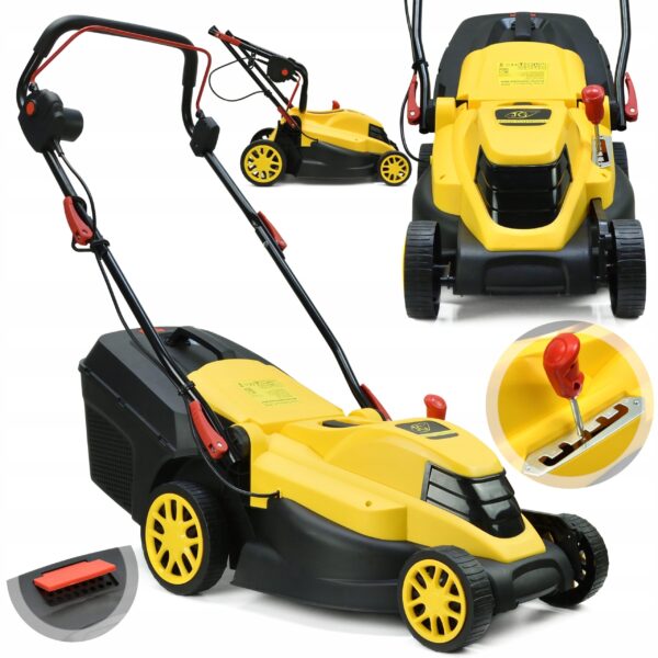 Kosiarka Elektryczna Do Trawy 32cm Mocna 2800w