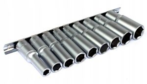 Klucze Nasadowe Nasadki Naszynie Przedluzane 9szt