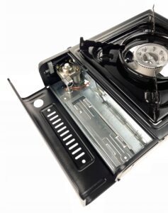 Gazowa Kuchenka Turystyczna Grill + 3w1 Butla/kart-5