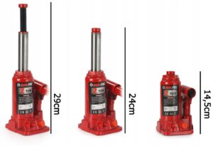 Podnosnik Hydrauliczny Butelkowy Slupkowy 2t-16