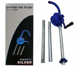 Pompa Oleju Beczki Pompka Paliwa Reczna Na Korbe-7