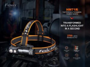Zestaw Latarka Diodowa Fenix Hm71r Plus E02r-15