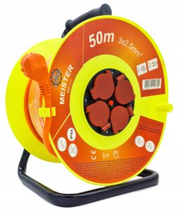 Przedluzacz Bebnowy Ogrodowy Budowany 50m 3×2.5mm Supercena-2