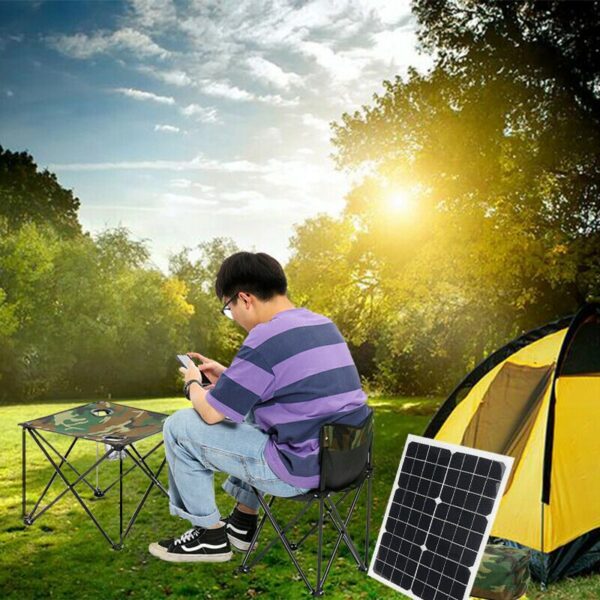 Solarny Panel Sloneczny Zestaw 20w+50a Regulator-12
