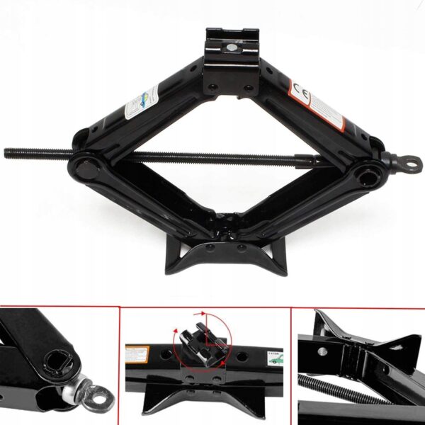 Podnosnik Samochodowy Lewarek Trapezowy 2t 2000kg-4
