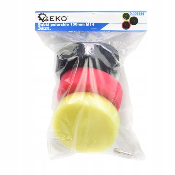 Gabki Polerskie Geko G00883 150mm M14 3szt.-2