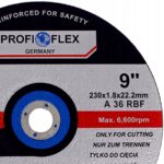 Tarcza Do Metalu Profi Flex Pf10190 230×22,2mm 1,8mm-6