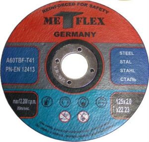 Tarcze Do Ciecia Metalu Met-flex 125 X 1,0 Mm-5