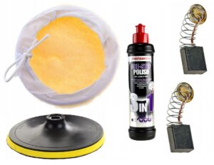Profesjonalna Polerka 2950w 4xgabka+pasta Menzerna-16