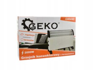 Grzejnik Konwektorowy Z Termostatem Geko 2000w-7