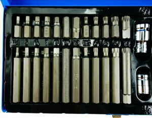 Zestaw Bitow Torx, Hex, Spline 40 Sztuk Falon Tech-14