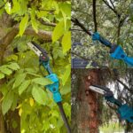 Pila Lancuchowa 6” +sekator +2xakumulator Big Akku 5ah +wysiegnik Do 4m Xl-11