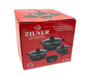 Komplet Garnkow Marmurowych Zestaw Garnki Indukcja-3