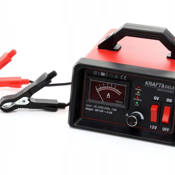Prostownik Samochodowy Ladowarka 6/12v 75ah Led Di-2