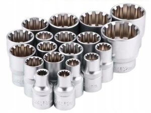 Zestaw Kluczy Nasadki Spline 8-32 Klucze 1/2 19el-4