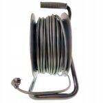 Przedluzacz Budowlany Ogrodowy 50m 3×2,5mm2 Z Uziemieniem I 2x Usb-3