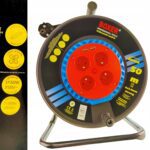 Przedluzacz Budowlany Ogrodowy 50m 3×2,5mm2 Z Uziemieniem I 2x Usb-10