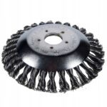 Szczotka Druciana Do Kosy Lub Podkaszarki Do Kostki Na Mech I Chwasty-9