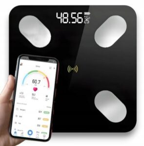 Waga Lazienkowa Analityczna Slim 180kg Smart+ 25w1-9