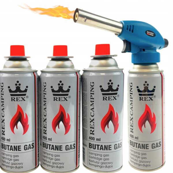 Kartusz Gazowy 400ml Gaz Naboj Do Kuchenek Grill