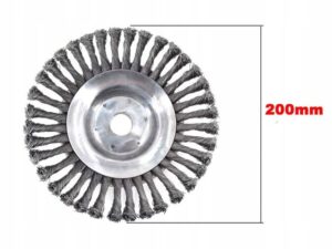 Szczotka Druciana Do Kosy Lub Podkaszarki Do Kostki Na Mech I Chwasty-14